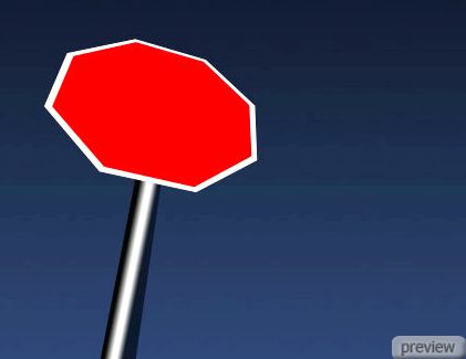 Дизайн знака STOP