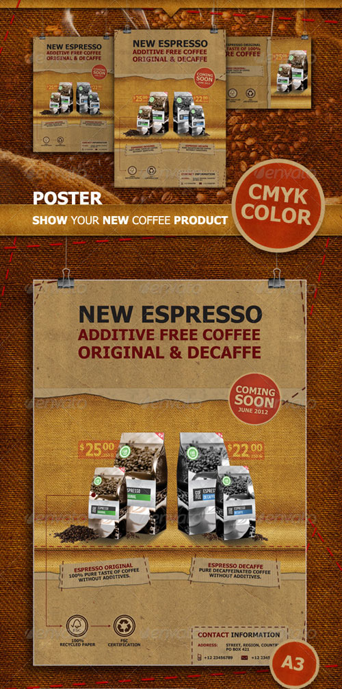Coffee Poster & Flyer
