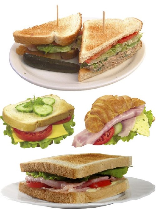 Фастфуд: Сэндвич - подборка изображений