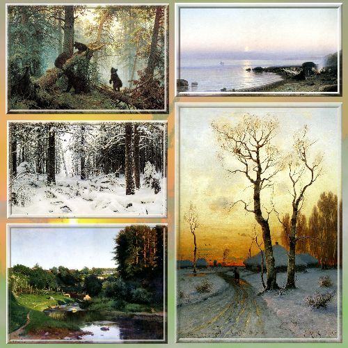 Великие русские художники / The Great Russian Painters - Пейзажи / Landscapes (Jpeg)