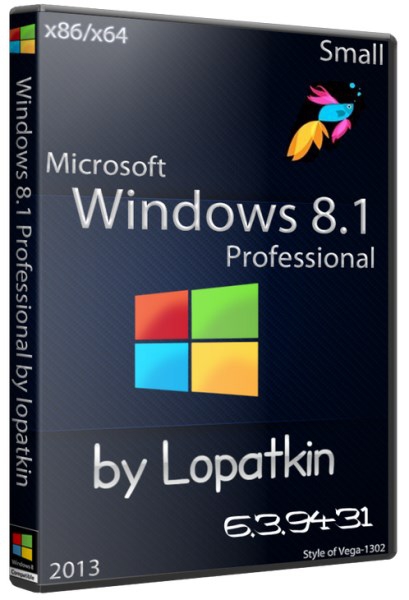 Microsoft Windows 8.1 Pro 6.3.9431 x86/x64 Small