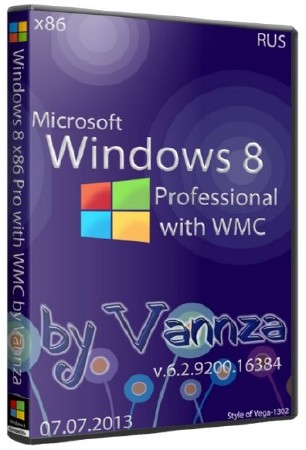 Windows 8 x86 Professional with WMC by Vannza (RUS/2013)