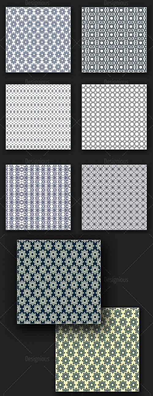 Seamless Patterns Vector Pack 169