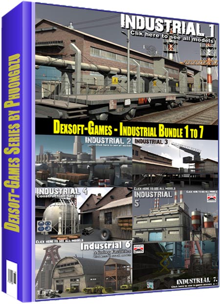 3D Dexsoft-Games Industrial Bundle 1-7