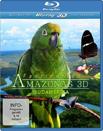 Удивительная амазонка. Южная Америка / Faszination Amazonas (2012) BDRip