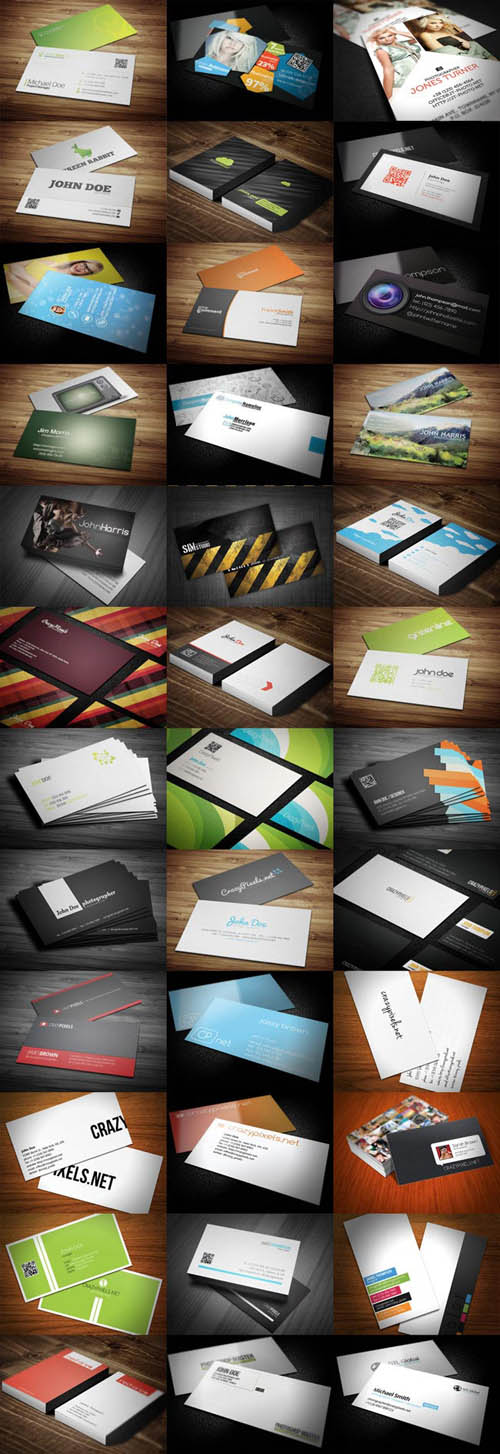 40 Business Card Templates PSD