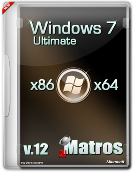 Windows 7 Ultimate SP1 x86/x64 by Matros v.12 (RUS/2013)