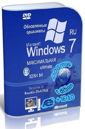 Windows 7 Ultimate SP1 x86/x64 DDGroup Edition v.18.07 (RUS/2013)