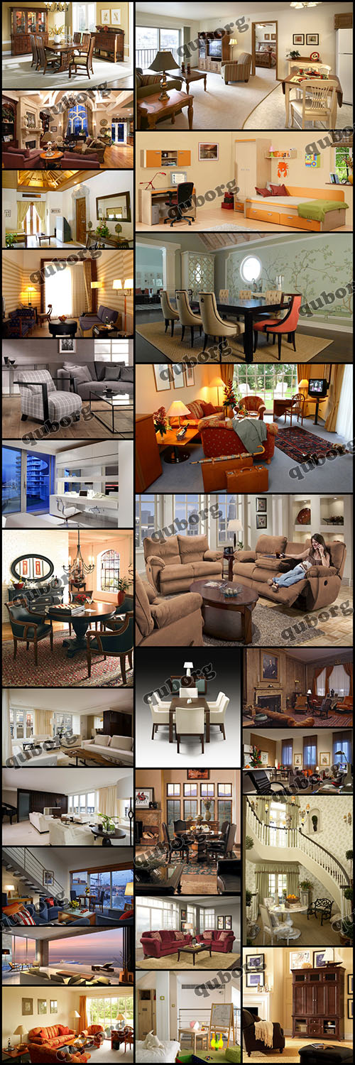 Stock Photos - Interior - Living Room