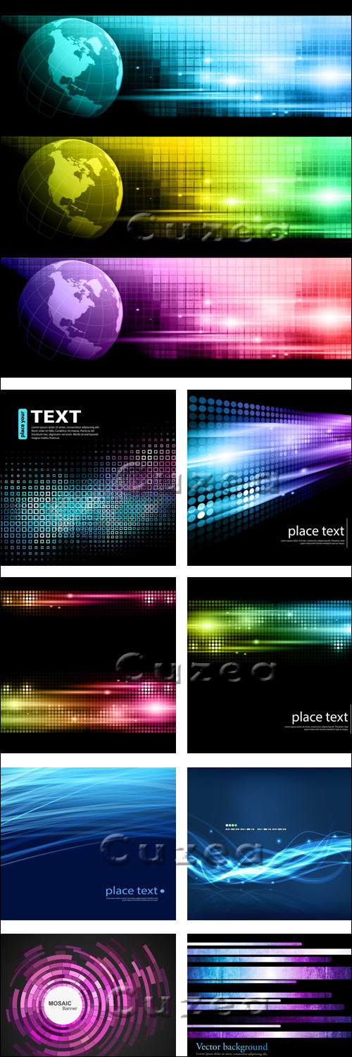  , 20 / Abstract background, 20 - vector stock