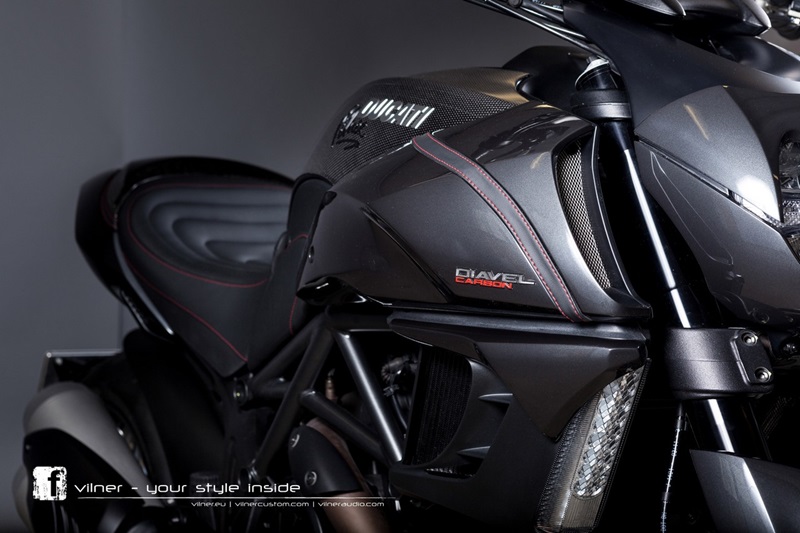 Тюнингованный мотоцикл Ducati Diavel Carbon - Vilner