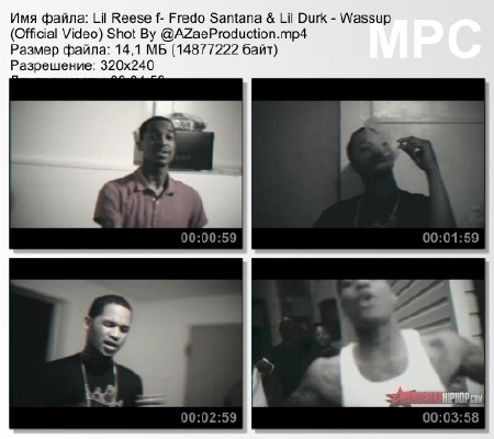 Lil Reese f- Fredo Santana & Lil Durk - Wassup (Official Video) mp4