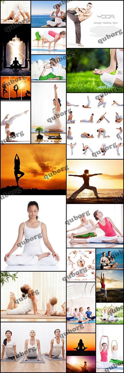 Stock Photos - Yoga - 25 JPG