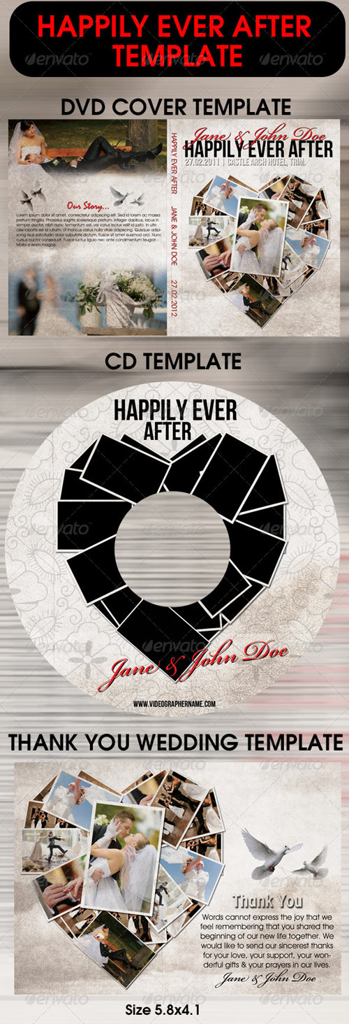 Happily Ever After Wedding Template
