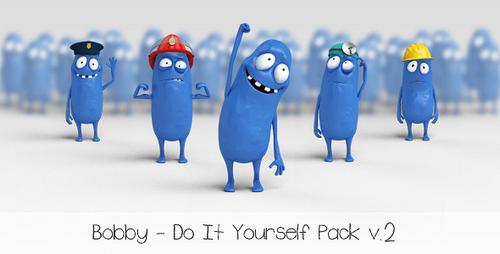 Videohive Bobby - Character Animation DIY Pack 8909239