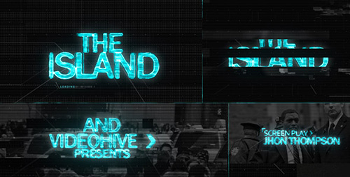 The ISLAND (Sci Fi) Cinematic Title Sequence - Project for After Effects (Videohive)
