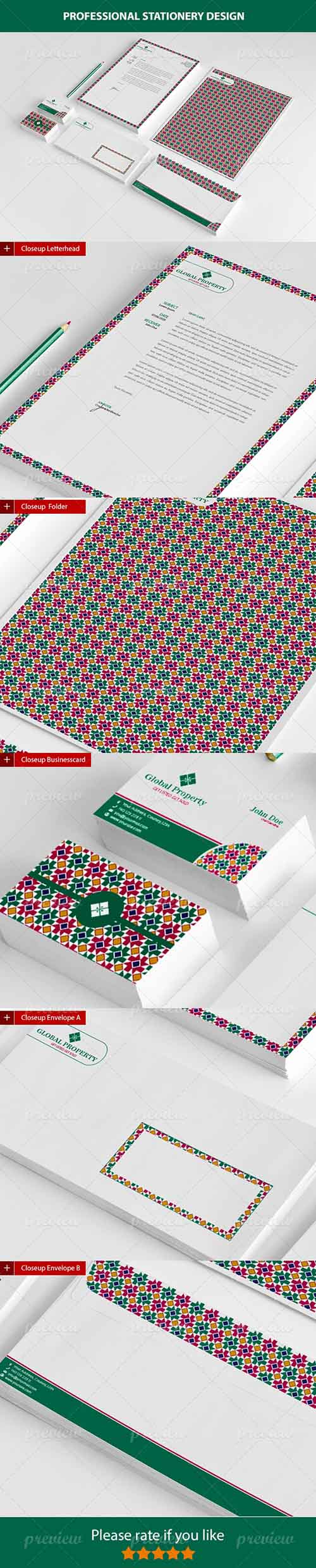 Global Property Stationery Template