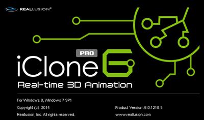 Reallusion iClone Pro 6.02 Retail (x64) + Bonus