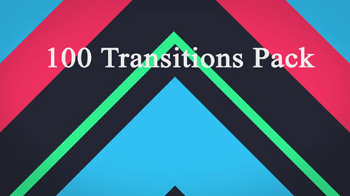 100 Transitions Pack - After Effects Template (MotionArray)