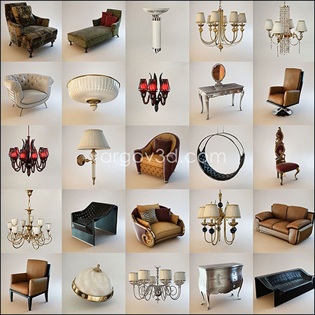 3D models Furniture Collection from Vargov