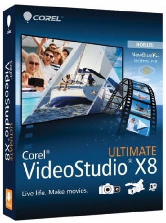 Corel VideoStudio Ultimate X8 18.1.0.9 SP1 + Content RePack by PooShock (2015/RUS/MULTi)