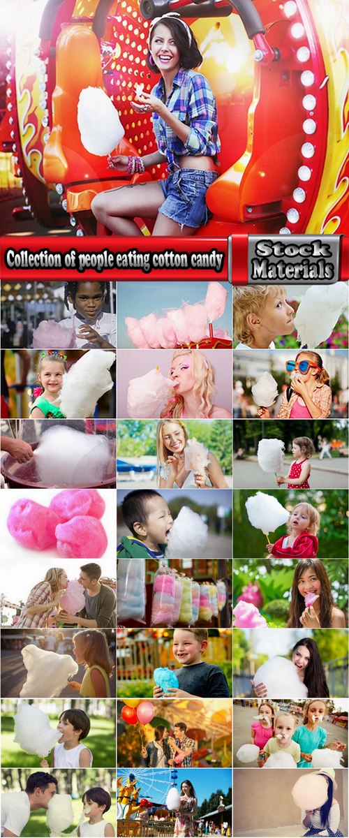 Collection of people eating cotton candy holiday children girl park 25 HQ Jpeg