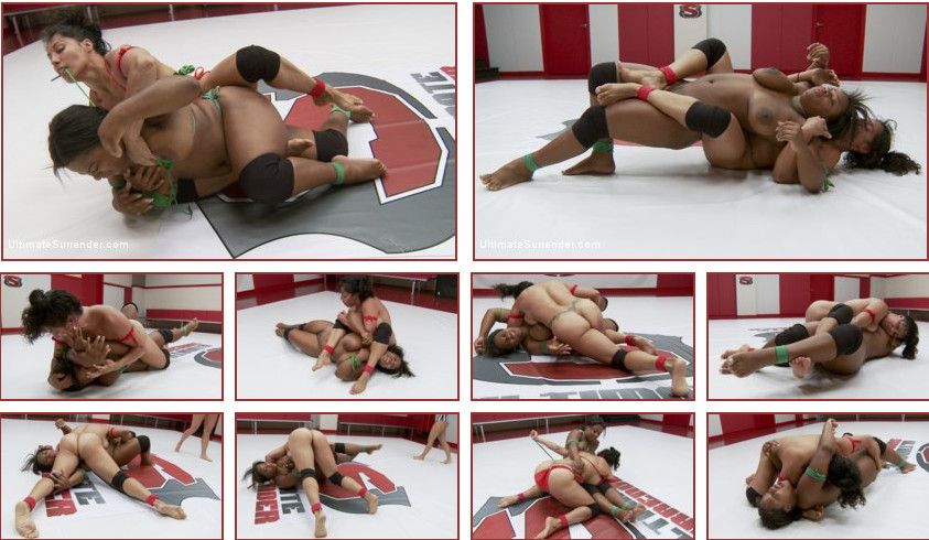 Two Dominant Wrestlers Fight in Erotic Wrestling, Only One can Win
