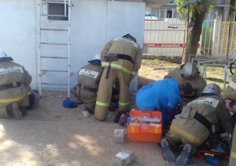 Трое крымчан госпитализированы после пожаров [фото]