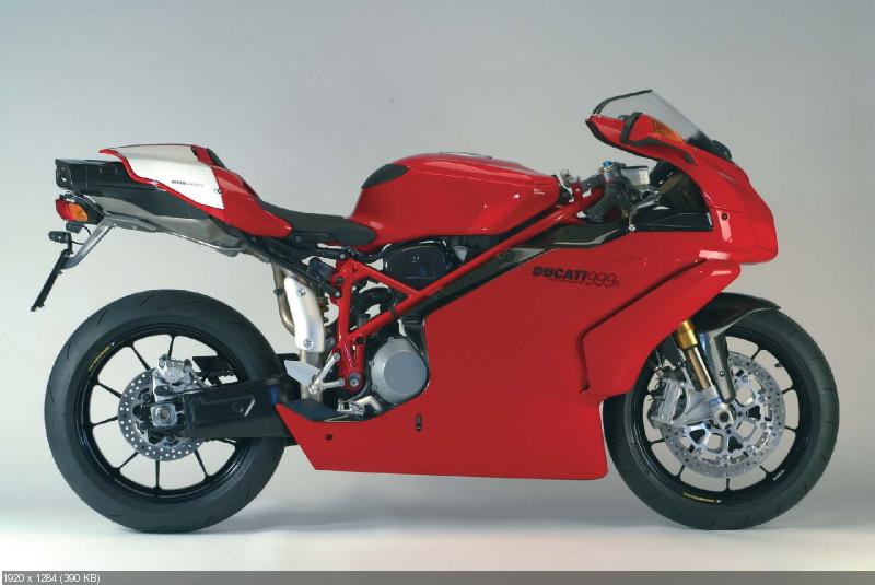 История спортбайка Ducati в фотографиях