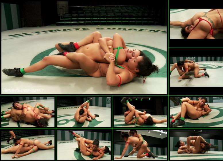 [UltimateSurrender.com / Kink.com] Penny & Izamar (Welter Weight Interim Championship La Diabla vs The Tarrasque) [2013-05-31, Femdom, Lesbo, Girls Fight, 720p]