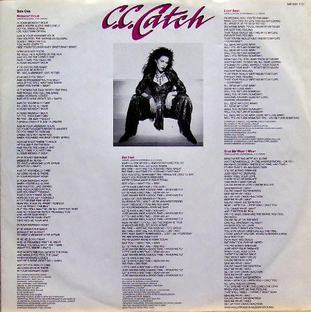 C.C.Catch - Альбом Hear What I Say (1989),vinyl-rip