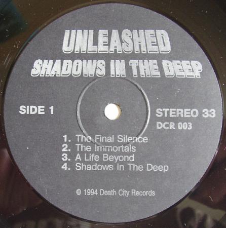 Unleashed - Shadows In The Deep (1994), vinyl-rip