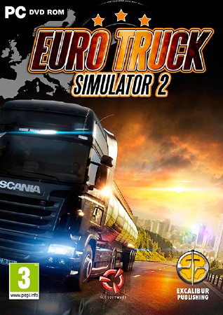 С грузом по Европе 3 / Euro Truck Simulator 2.v 1.2.5.1 (2012/RUS/UKR/MULTI4/Repack от Fenixx)