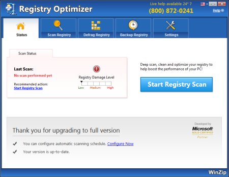WinZip Registry Optimizer 4.22.1.6 Portable